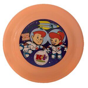 1994 Kmart Kids Meals Plate Glow in the Dark Space Astronauts Vintage Retro